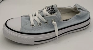 NEU Converse Damen 8 Shoreline Sneaker Neu mit Karton hellblau Slipper - Bild 1 von 9