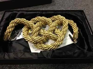 REAL Junction Produce Gintsuna Tsuna Cuerda DORADO Nudo VIP Genuino JDM - Imagen 1 de 1