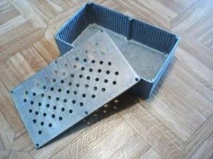 Aluminium doosje box met perforaties Zelfbouwproject 193 x 108 x 60 mm - Photo 1/5