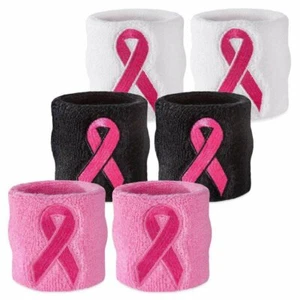 Par de pulseras de cinta rosa Suddora - pares de pulseras para concienciar sobre el cáncer de mama - Imagen 1 de 5