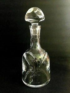 Monnet Cognac France Carafe Number 317  Anno 1980  Crystal Decanter with Stopper - Picture 1 of 8