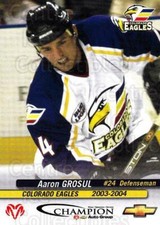 2003-04 Colorado Eagles #9 Aaron Grosul