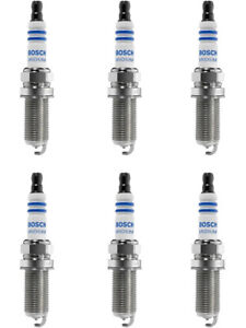 6 x Bosch Spark Plugs Iridium ZQR8SI302 fits Mini Clubman 1.6 R55 Cooper