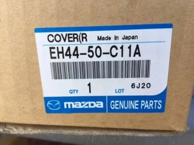 OEM NUEVO 2010-2012 MAZDA CX7 DELANTERO DERECHO FARO ANTINIEBLA APERTURA CUBIERTA EH44 50 C11A Foto 1 de 3
