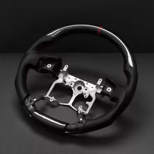 Real carbon fiber Steering Wheel for Toyota 4RUNNER TUNDRA TACOMA 2010-2023 - Picture 1 of 11