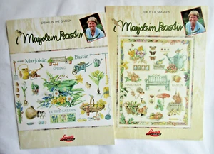 Marjolein Bastin The Four Seasons & Spring In The Garden Cross Stitch Patterns - Picture 1 of 7