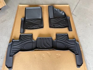 Alfombrillas 3D para Toyota Landcruiser serie 300 2021-en revestimiento moldeado TPE 2 crudo - Imagen 1 de 11