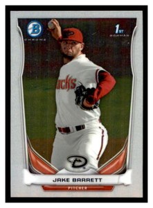 2014 Bowman Chrome Prospects #BCP11 JAKE BARRETT Arizona Diamondbacks ~B7B