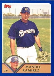 #295 Manuel Ramirez - Milwaukee Brewers - 2003 Topps Baseball