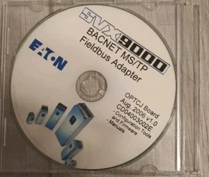 EATON SVX9000 BACNET MS/TP Fieldbus Adapter OPTCJ Board FIRMWARE CD v1.0 (2006) - Picture 1 of 5