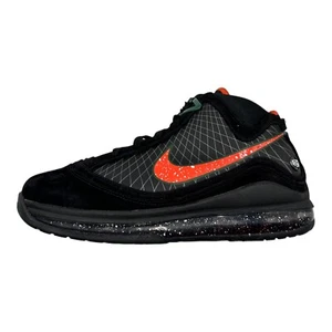 Nike Lebron VII Florida A&M FAMU Black Orange Green DX8554-001 - Men's Size 10 - Picture 1 of 8