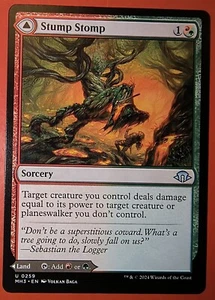 MTG: MAGIC - *STUMP STOMP BURN WILLOW CLEARING * MH3, 0259 UNCOMMON REGULAR - Picture 1 of 4