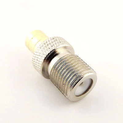 1pc F Female Jack to SMB Female Straight RF Coaxial Adapter Connector Converter - Image 1 of 4