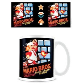Pyramid International Super Mario (NES Cover) Official Boxed Ceramic Coffee/Tea 