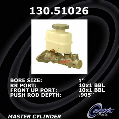 For Hyundai Santa Fe & Kia Amanti Centric Brake Master Cylinder CSW - Image 1 of 3