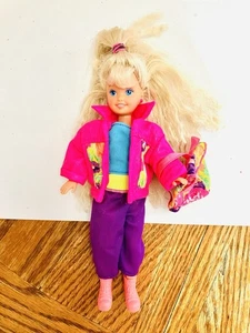 Barbie 1991 Stacie Moda Muñeca Conjunto Parcial Barbie Hermana - Imagen 1 de 10