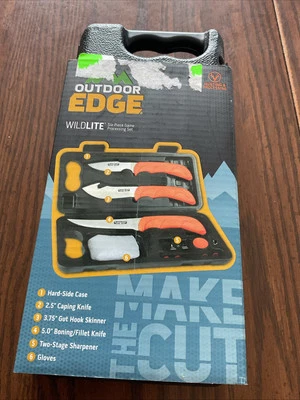 НОВЫЙ открытый край Wild Lite 6 ПК игры обработки набор крышка кожи обвязки нож - Изображение 1 из 3