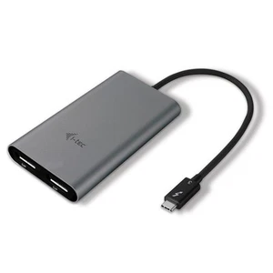 i-tec TB3DUAL4KDP THUNDERBOLT™ 3 Dual Display Port Video Adapter - Bild 1 von 6
