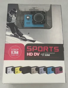 New! Water Resistant SPORTS HD DV CAMERA 1080P Action Camera DVR Video Full HD - Picture 1 of 3