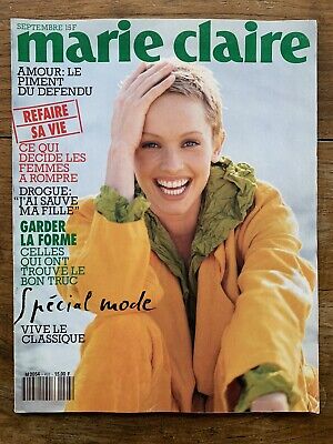 MARIE CLAIRE French Septembre 1993- Spécial MODE Glamour Fashion Vintage • 12.43€