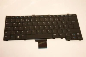 DELL Latitude E7240 Original Tastatur Keyboard Dansk Layout 0WCC9W #2941 - Afbeelding 1 van 2