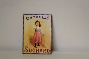 PUPPENHAUS (Retro Blechschild = SCHOKOLADENSUCHARD - Bild 1 von 1