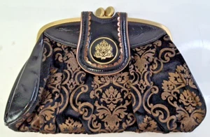 Julien Macdonald Star Vintage Style Handbag Lined Ladies Bag Clutch Bag J693 - Picture 1 of 9