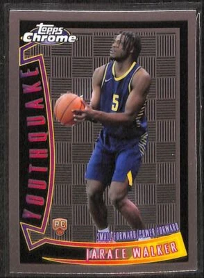 Jarace Walker 2024 Topps Chrome Basketball Youthquake RC Indiana Pacers #YQ-5 - Image 1 of 2