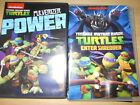 Lot Dvd Teenage Mutant Ninja Turtles Enter Shredder - Pulerizer Power