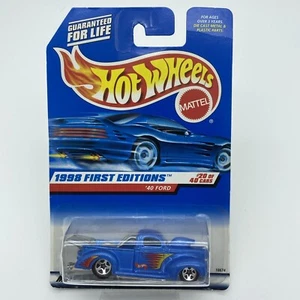 Hot Wheels 1998 First Editions '40 Ford (Light Blue Variation) - Picture 1 of 4