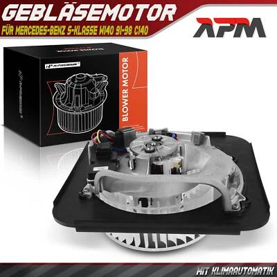 Blower Motor Interior Blower 480W For Mercedes-Benz S-Class Coupe W140 C140 - Image 1 of 4