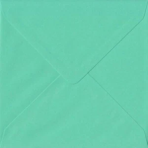 Curruca verde 130 mm x 130 mm engomados 100 gm sobres cuadrados sobres de colores - Imagen 1 de 1