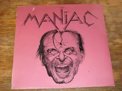 MANIAC - Maniac LP 1985 1st press Hot Blood Rec Germany Running Wild Destruction - Image 1 of 2