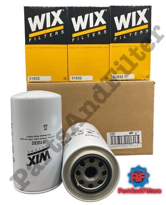 Filtro Aceite Wix 51832 Reemplazo Fiat 1909137 (Pack de 6) Foto 1 de 2