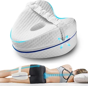 Leg Pillow, Knee Pillow for Side Sleepers, Leg Pillows for Sleeping, Knee Cushio - Picture 1 of 12