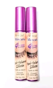 2 PACK! PROSA MASCARA MAXI-VOLUMEN SILICON WATERPROFF BUNDLE OF 4 FORMULA - Picture 1 of 2