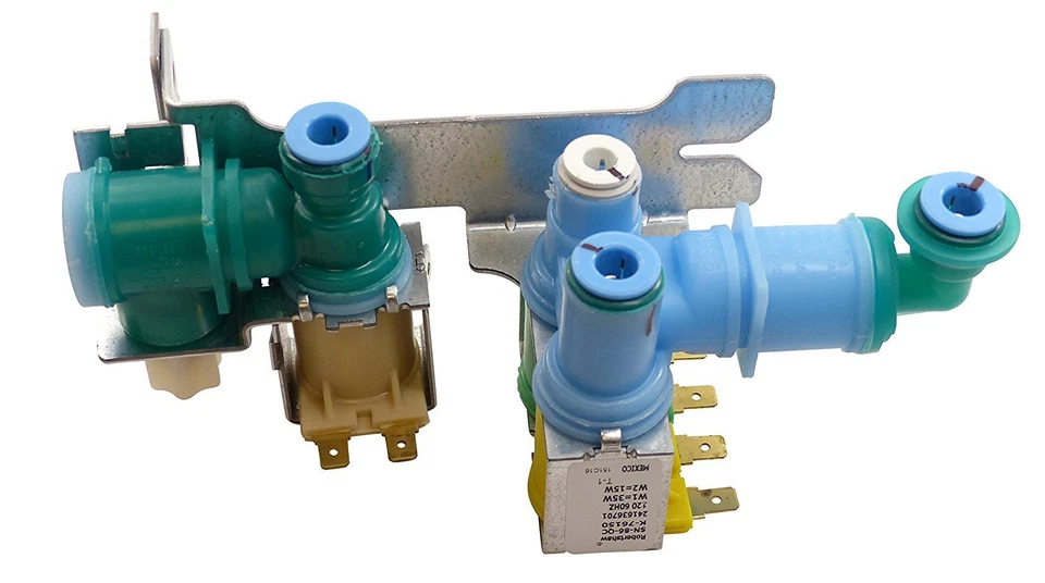 Válvula de agua para refrigerador Electrolux Frigidaire 242252702 AP5671757 PS7784018 Foto 1 de 2