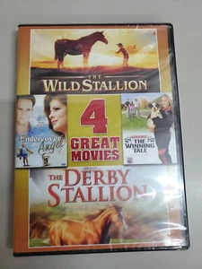 4 Great Movies DVD The Wild Stallion, The Derby Stallion, Winning Tale (New) - Picture 1 of 2