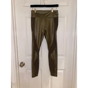 Fabletics Motion365+ Contour High Waisted Legging Green Shine Size Medium NWT - Picture 1 of 3