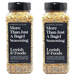 2 x More Than Just Bagel Natural Seasoning For Sprinkling Over Anything 500G - Picture 1 of 7