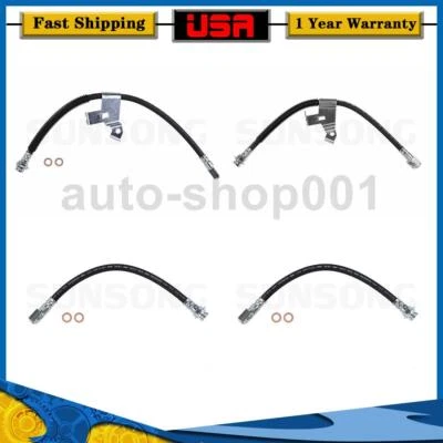 Manguera de línea de freno delantero trasero para Cadillac Seville 2004 2003 2002 2001 2000 1999 Foto 1 de 4