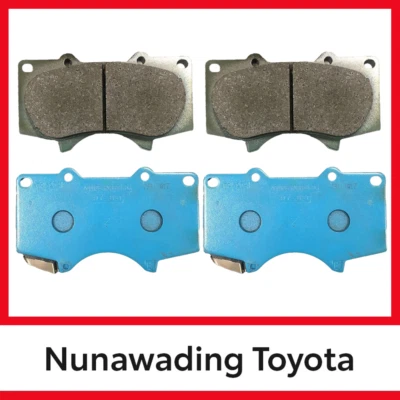 Genuine Toyota LandCruiser Prado 150 Front Brake Pads 08/2009 - 12/2013 - image 1 of 4