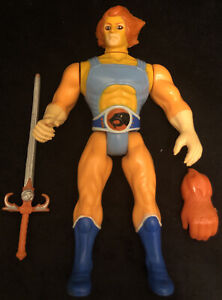 **WORKS!***Thundercats 1985 LION-O vintage 100% COMPLETE original red hair claw