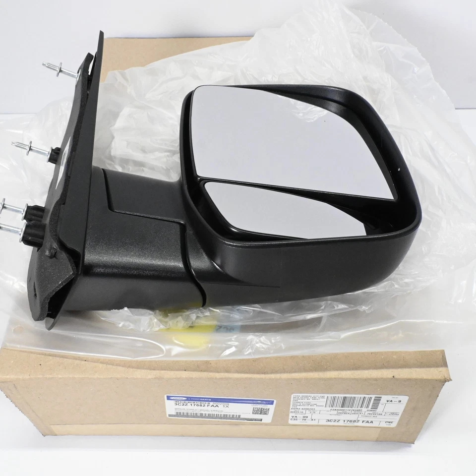 Conjunto de espejo retrovisor OEM FORD 2003-2014 E-150/250/350 E-350 y Psgr. 3C2Z-17682-FAA Foto 1 de 1
