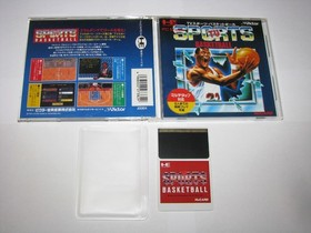 TV Sports Basketball PC Engine HuCard Japan import US Seller