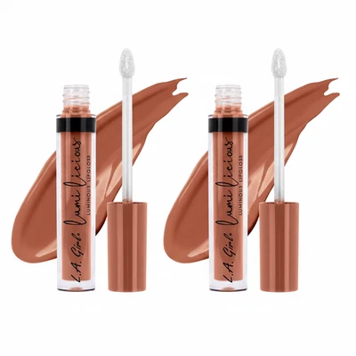 Pack of 2 L.A. Girl Lumilicious Lip Gloss Shimmer Chill - 0.1oz each GLG942 - Image 1 of 4