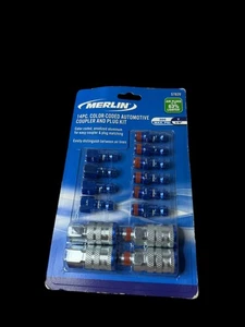 Merlin 14-Piece Color-Coded Automotive Coupler & Plug Kit 1/4" NPT – NEW - Picture 1 of 2
