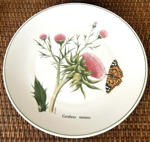 VESCA Set of 6 Botanical Appetizer Plates 5.75" Deshoulieres France Lourioux - Picture 1 of 13