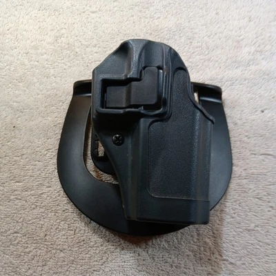 Blackhawk CQC 2100270 Paddle Holster Right Hand - Black, For Glocks. - Image 1 of 4