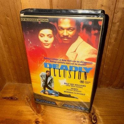 Deadly Illusion Big Box Roadshow Home Video Release VHS - Image 1 of 4